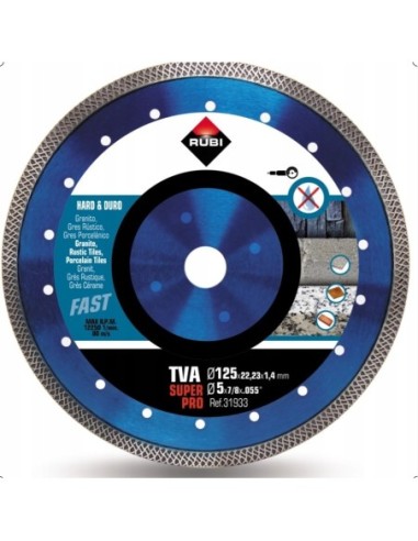 RUBI TARCZA DIAMENTOWA TVA 125 31933