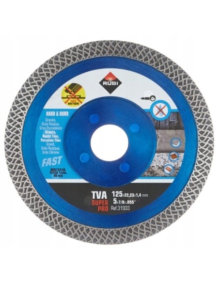 RUBI TARCZA DIAMENTOWA TVA 125 31933