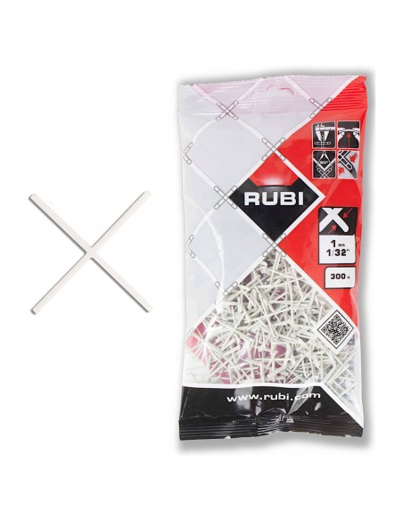 Krzyżyki dystansowe Rubi 300 szt. 02912