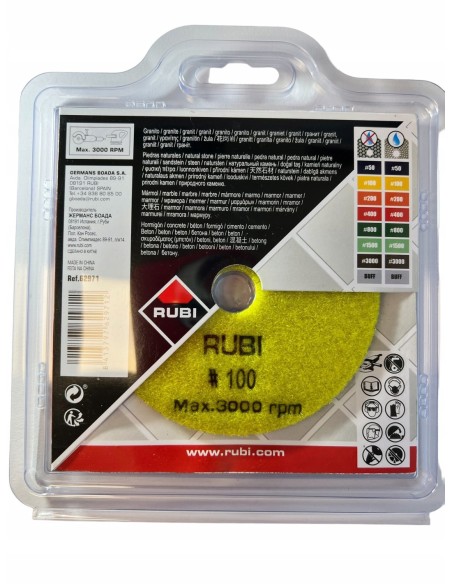 Tarcza polerska do kamienia 100 mm 62971