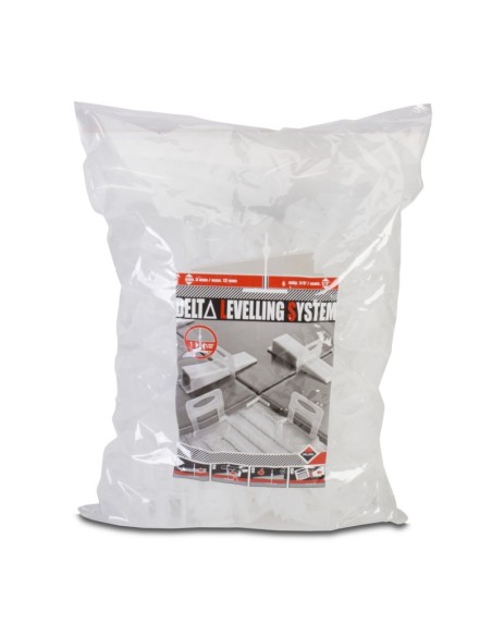 Zaciski/klipsy do poziomowania płytek Rubi CZARNE 400 szt. 02854