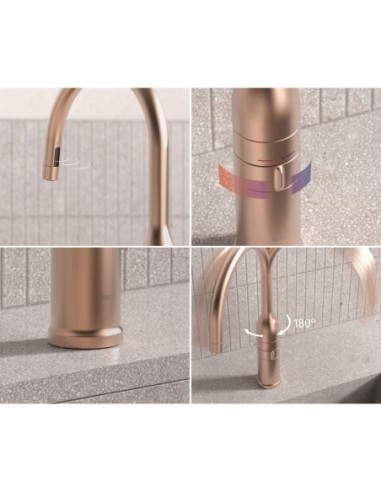 Bateria elektroniczna kuchenna do kuchni Tres Zen chrom 23044501