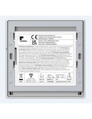 HONEYWELL DETEKTOR TLENKU WĘGLA R200C-2