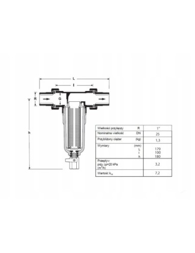 Filtr Honeywell FF06-3/4AA