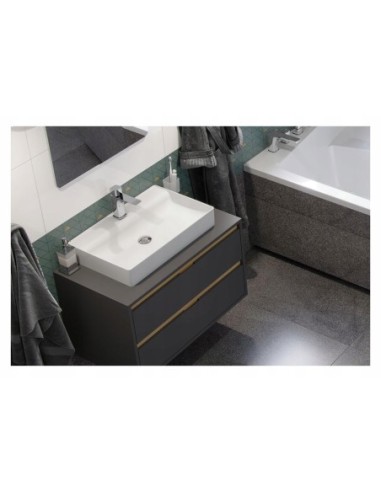 Korek z przelewem klik-klak okrągły Excellent srebrny ARIN.1485.01CR