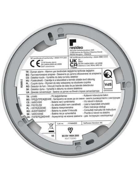 HONEYWELL DETEKTOR DYMU R200S-2