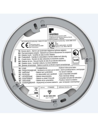 HONEYWELL DETEKTOR DYMU R200S-2