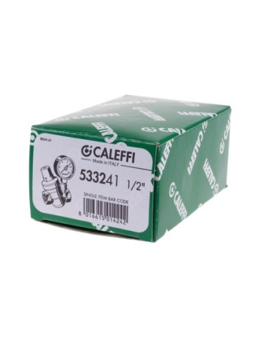 CALEFFI REDUKTOR CIŚNIENIA 15 + MANOMETR 533241
