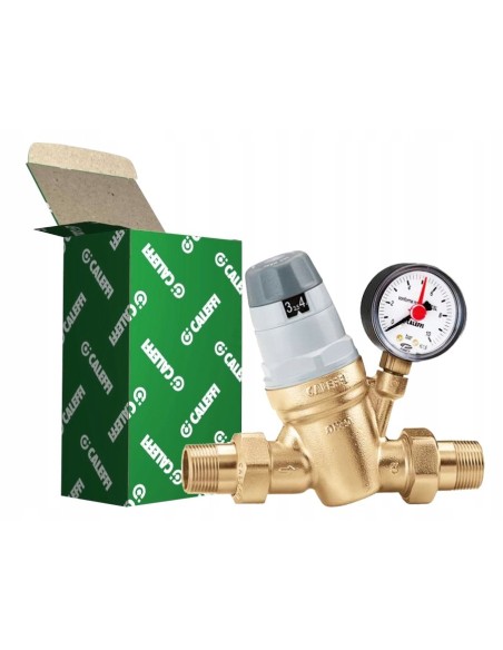Caleffi reduktor ciśnienia wody z manometrem 535061
