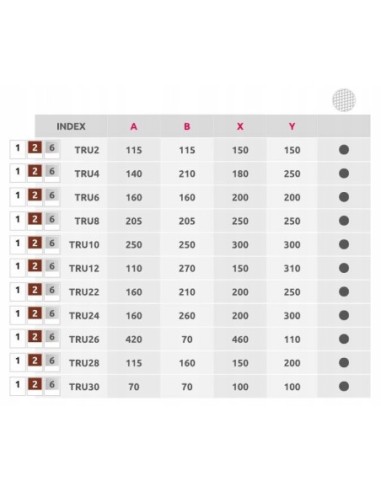 Awenta Kratka wentylacyjna TRU 15X15 TRU2