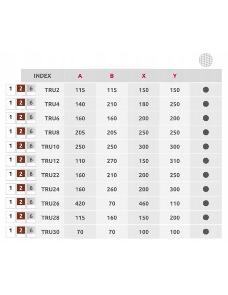 Awenta Kratka wentylacyjna TRU 15X15 TRU2