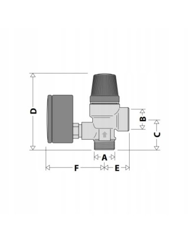 Caleffi Zawór 314460