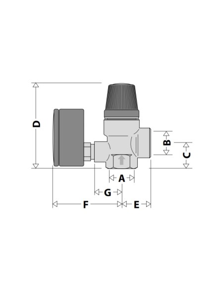 Caleffi Zawór 314460