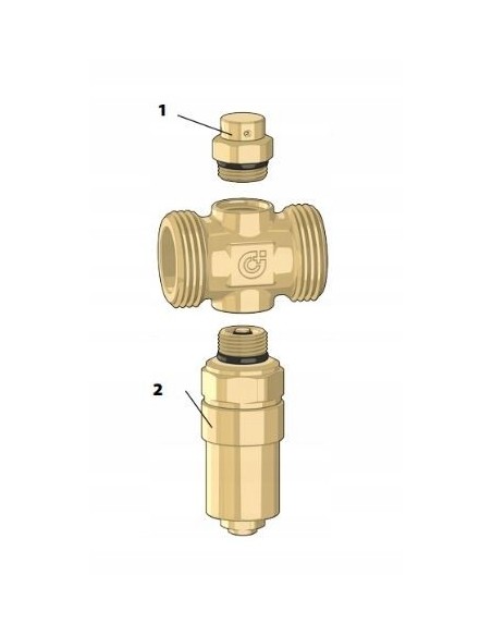 CALEFFI ZAWÓR ZABEZP.ANTYZAMARZANIOWY 32 108701