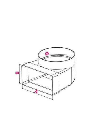 Awenta Kolano 90 st. 75x150 KP75-23