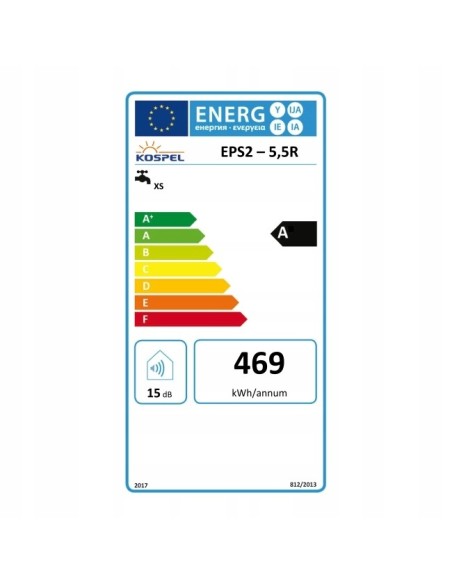 KOSPEL Twister przepływowy podgrzewacz wody 5,5kw EPS2-5,5.R.TWISTER.PL