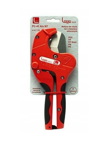LOGO NOŻYCE DO RUR PC-42 ALU NT 1.700Kx