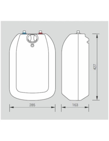 Kospel podgrzewacz wody POC.D.5.LUNA.INOX.PL