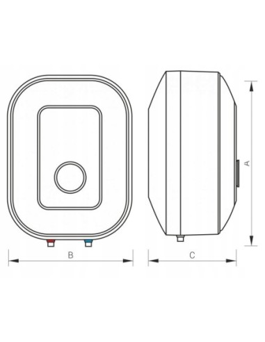 kospel ogrzewacz wody POC.G.10.INOX.PL
