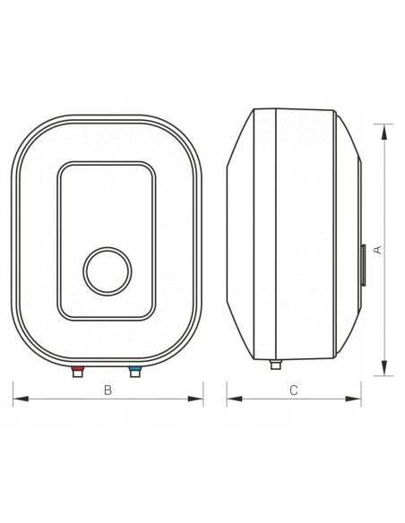 kospel ogrzewacz wody POC.G.10.INOX.PL
