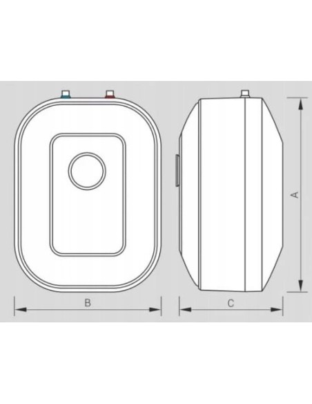 kospel ogrzewacz wody POC.G.10.INOX.PL
