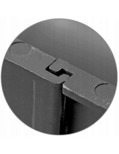 Kanał ze stalową kratką - Odpływ liniowy SL10081100