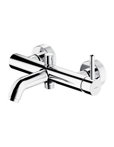 Bateria wannowa jednouchwytowa ścienna Omnires chrom Y1230CR