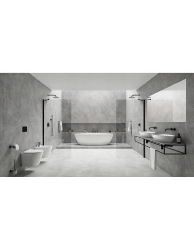 Bateria wannowa jednouchwytowa ścienna Omnires chrom Y1230CR