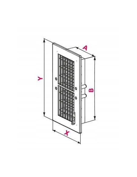 Awenta Kratka wentylacyjna Specjal II 9x25 T21