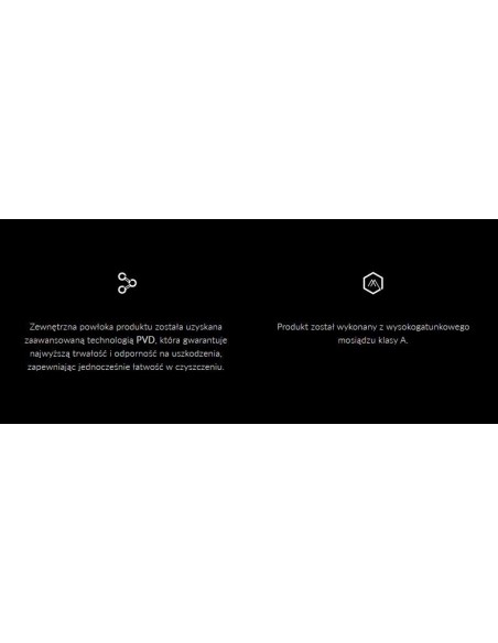 szczotka toaletowa wisząca Omnires miedź szczotkowana MP60620CPB