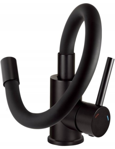 Bateria kuchenna stojąca Deante Luno czarna BOC_N72M