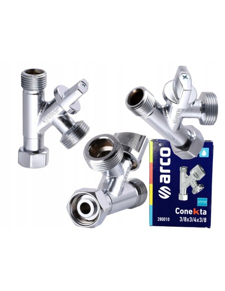 ARCO ZAWÓR KĄT.KUL.3/8X3/8 280015