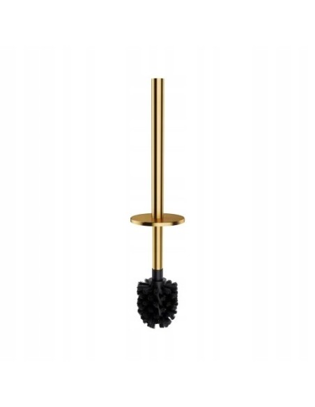 SZCZOTKA TOALETOWA WC MOSIĘŻNA ZŁOTO SZCZOTKOWANE MP60621GLB