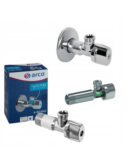 Arco zawór kątowy 1/2X3/8 NOV77MAC