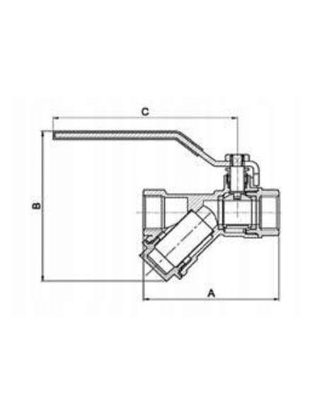 Arco Zawór kulowy 1'' 752305 / 152305