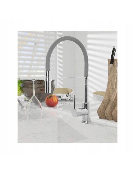 Bateria kuchenna stojąca Invena KAMELEON szary BZ29L05C