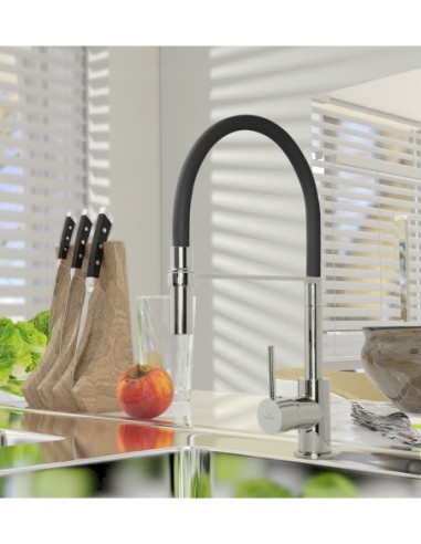 Bateria kuchenna stojąca Invena Kameleon czarna BZ29L04C