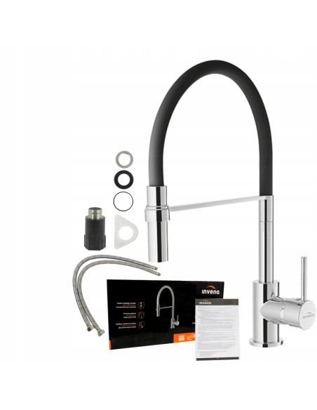 Bateria kuchenna stojąca Invena Kameleon czarna BZ29L04C