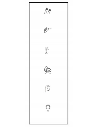 Bateria kuchenna stojąca Invena Kameleon czarna BZ29L04C