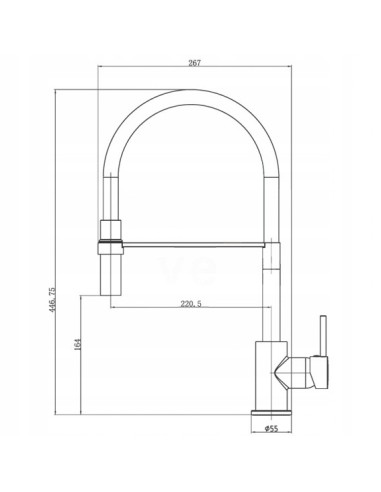 Bateria kuchenna stojąca Invena Kameleon czarna BZ29L04C