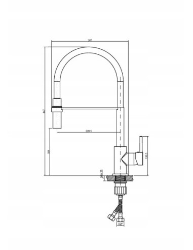 Bateria kuchenna stojąca Invena Kameleon czarna BZ29L04C