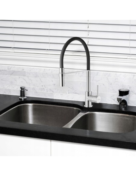 Bateria kuchenna stojąca Invena Kameleon czarna BZ29L04C