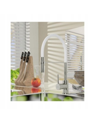 Bateria kuchenna stojąca Invena Kameleon biały BZ29L02C