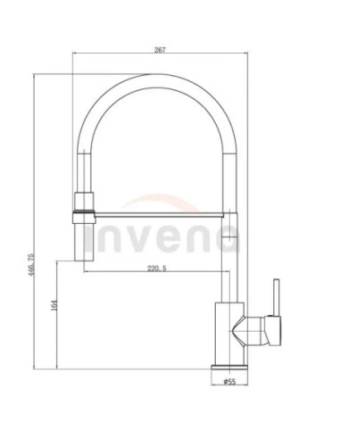 Bateria kuchenna stojąca Invena Kameleon biały BZ29L02C