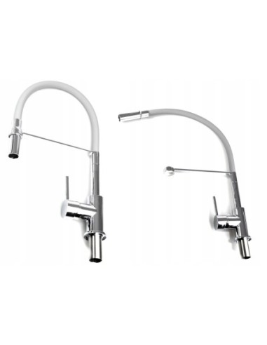 Bateria kuchenna stojąca Invena Kameleon biały BZ29L02C