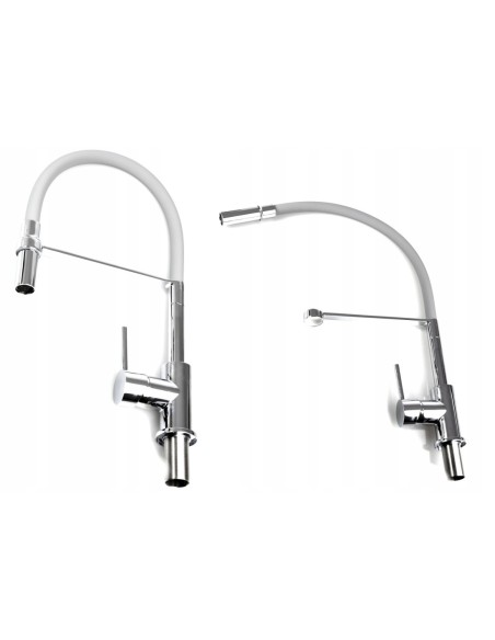 Bateria kuchenna stojąca Invena Kameleon biały BZ29L02C