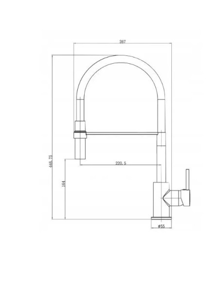 Bateria kuchenna stojąca Invena KAMELEON beżowy, srebrny BZ29L03C