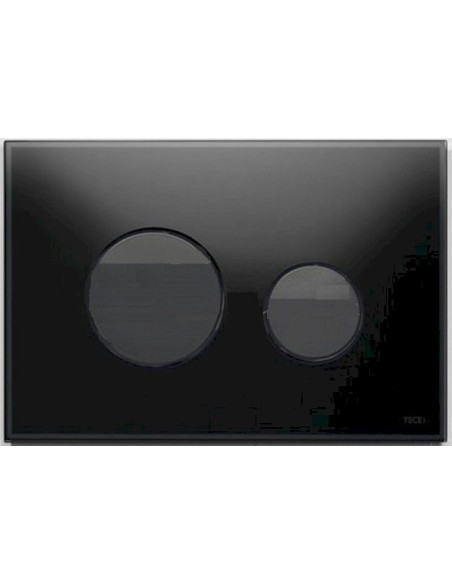 Przycisk spłukujący do WC Tece Loop czarny 9240657