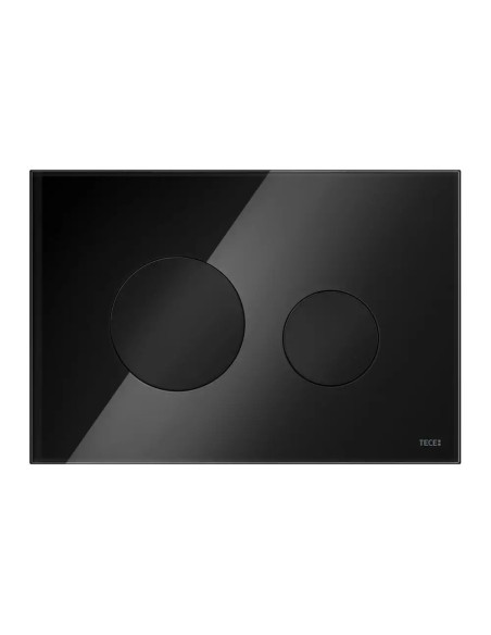 Przycisk spłukujący do WC Tece Loop czarny 9240657