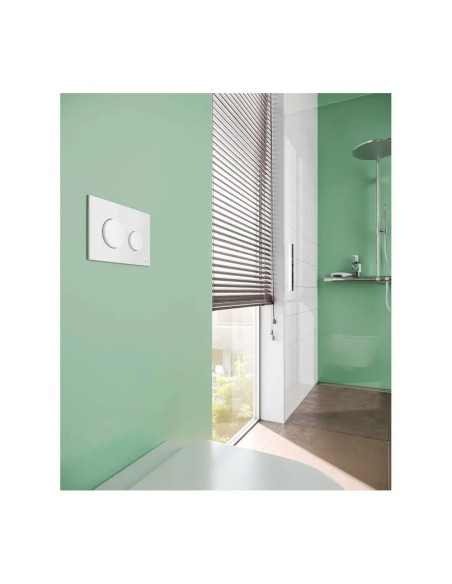 Przycisk spłukujący do WC Tece Loop czarny 9240657